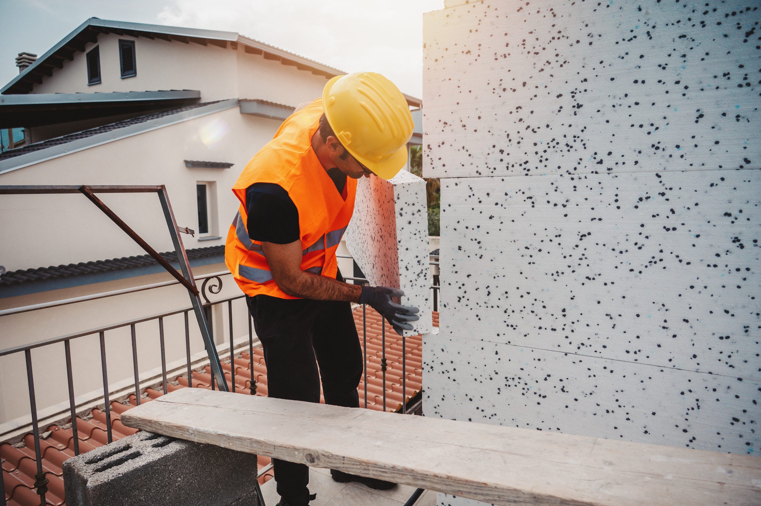Rénovation énergetique , isolation de la façade extérieur ITE